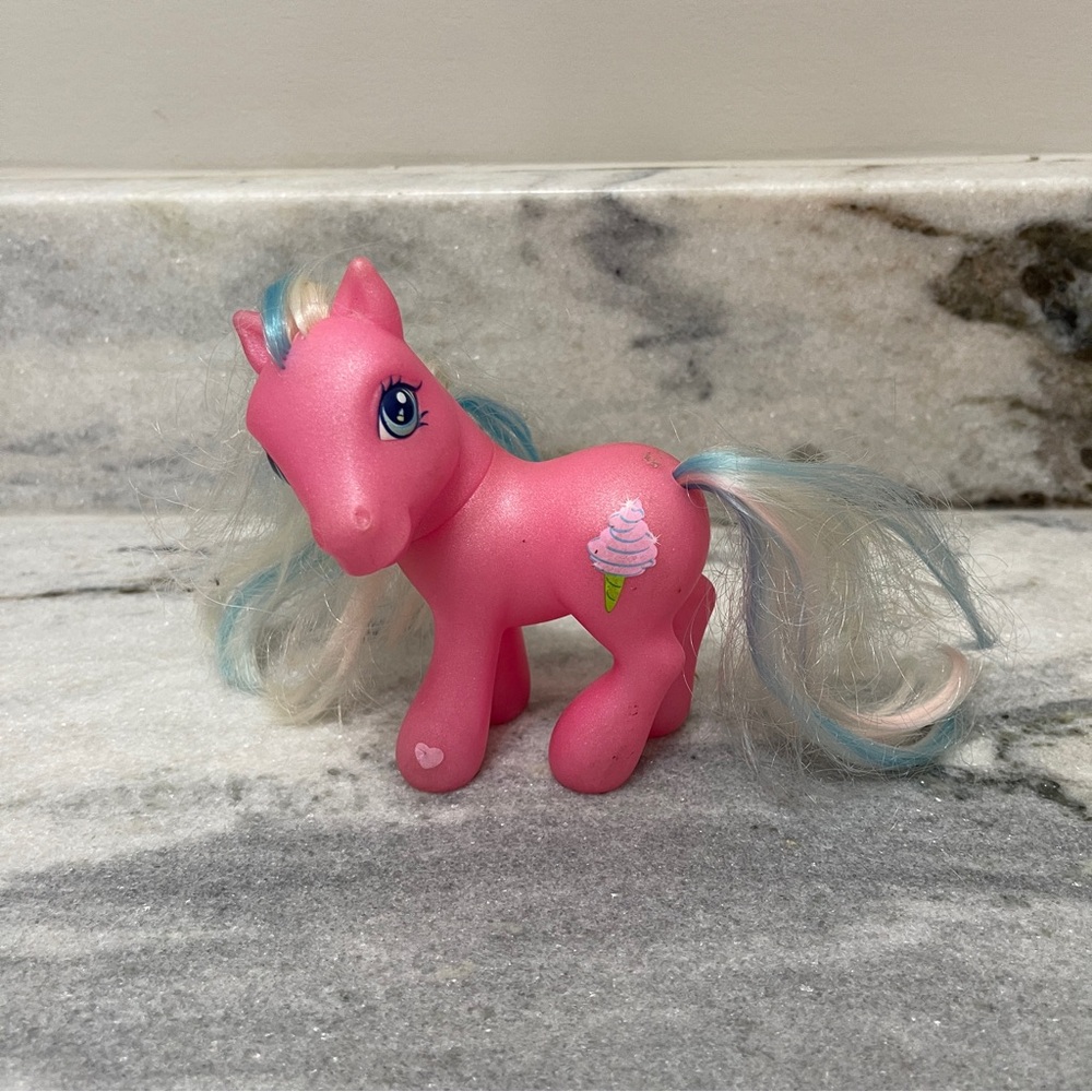 My Little Pony MLP Cotton Candy G3 Pink Ice Cream Cone Cutie  Magnet